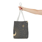 Sun & Moon Abstract Tote Bag