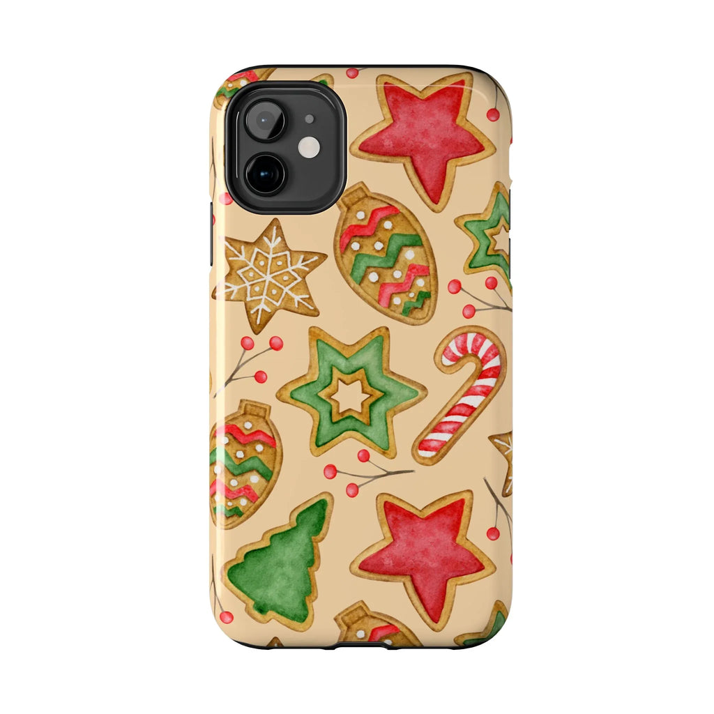 Xmas Holiday Cheer Phone Case (Apple & Android) - Pink Sweetheart