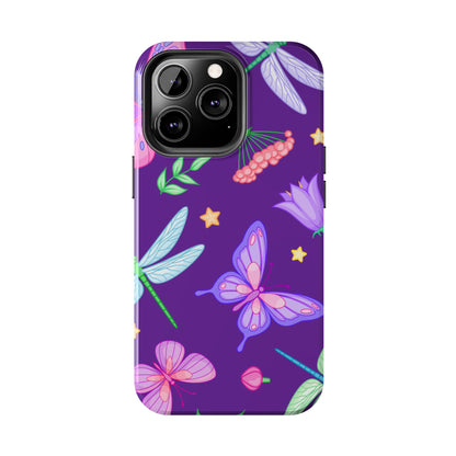 Purple Majestic Butterfly Phone Case