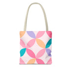 Pastel Geometric Tote Bag