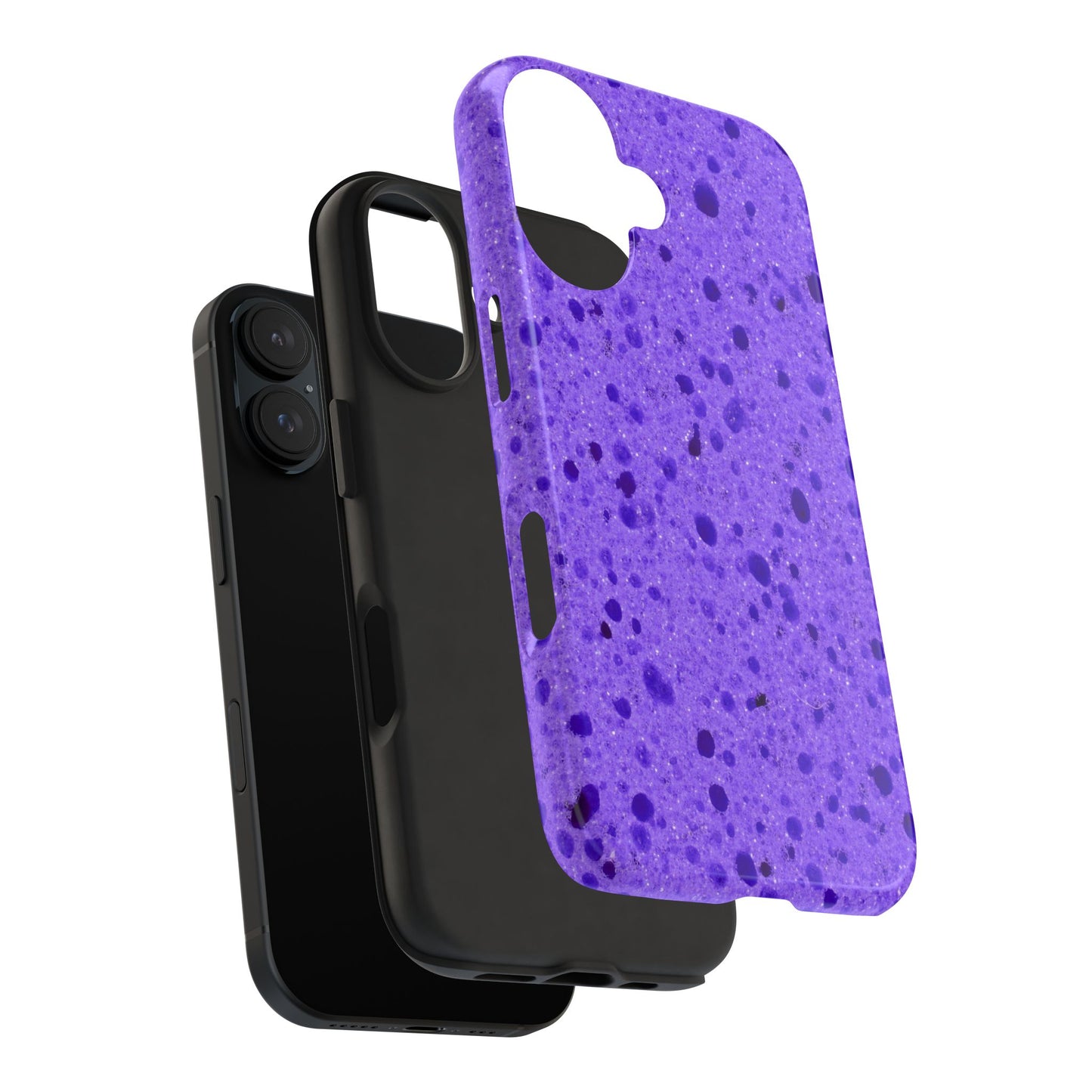 Purple Sponge Phone Case