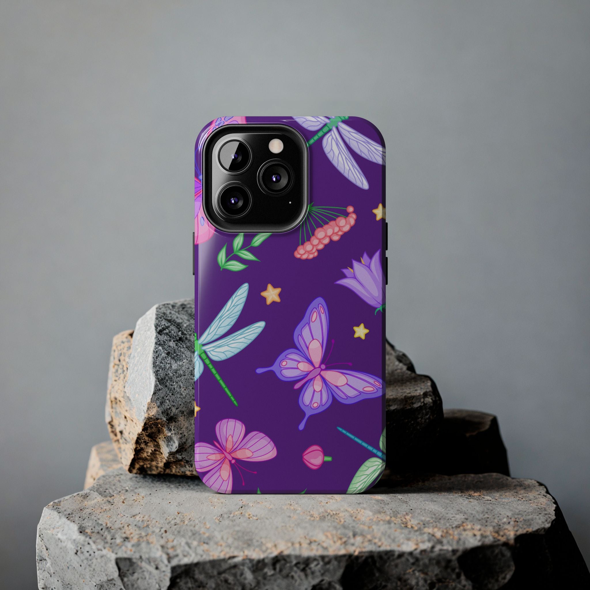 Purple Majestic Butterfly Phone Case (Apple & Android)