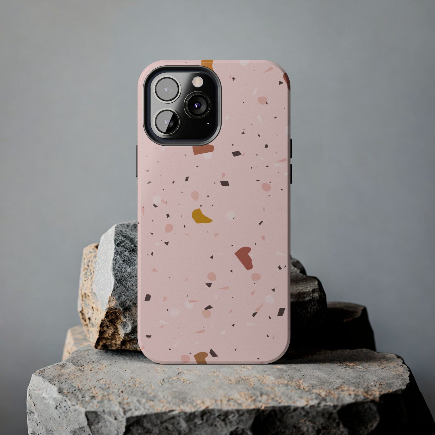 Pink Terrazzo Phone Case