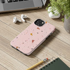 Pink Terrazzo Phone Case (Apple & Android) - Pink Sweetheart