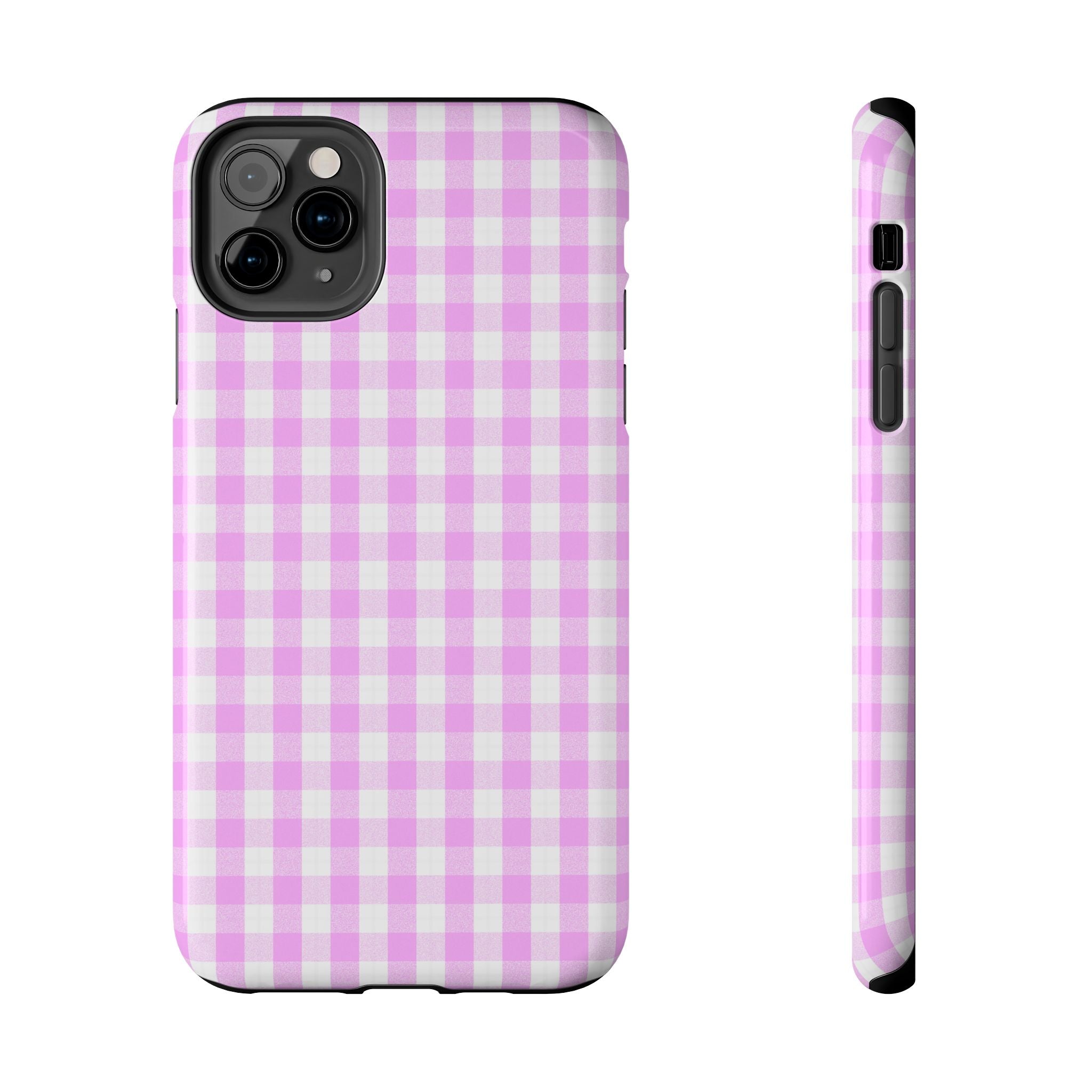 Pink Gingham Phone Case (Apple & Android)