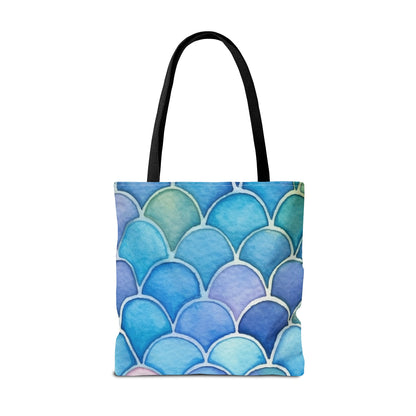 Watercolor Mermaid Tote Bag