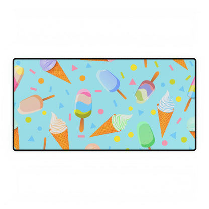 Popsicle Ice Cream Desk Mat