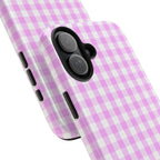 Pink Gingham Phone Case (Apple & Android)