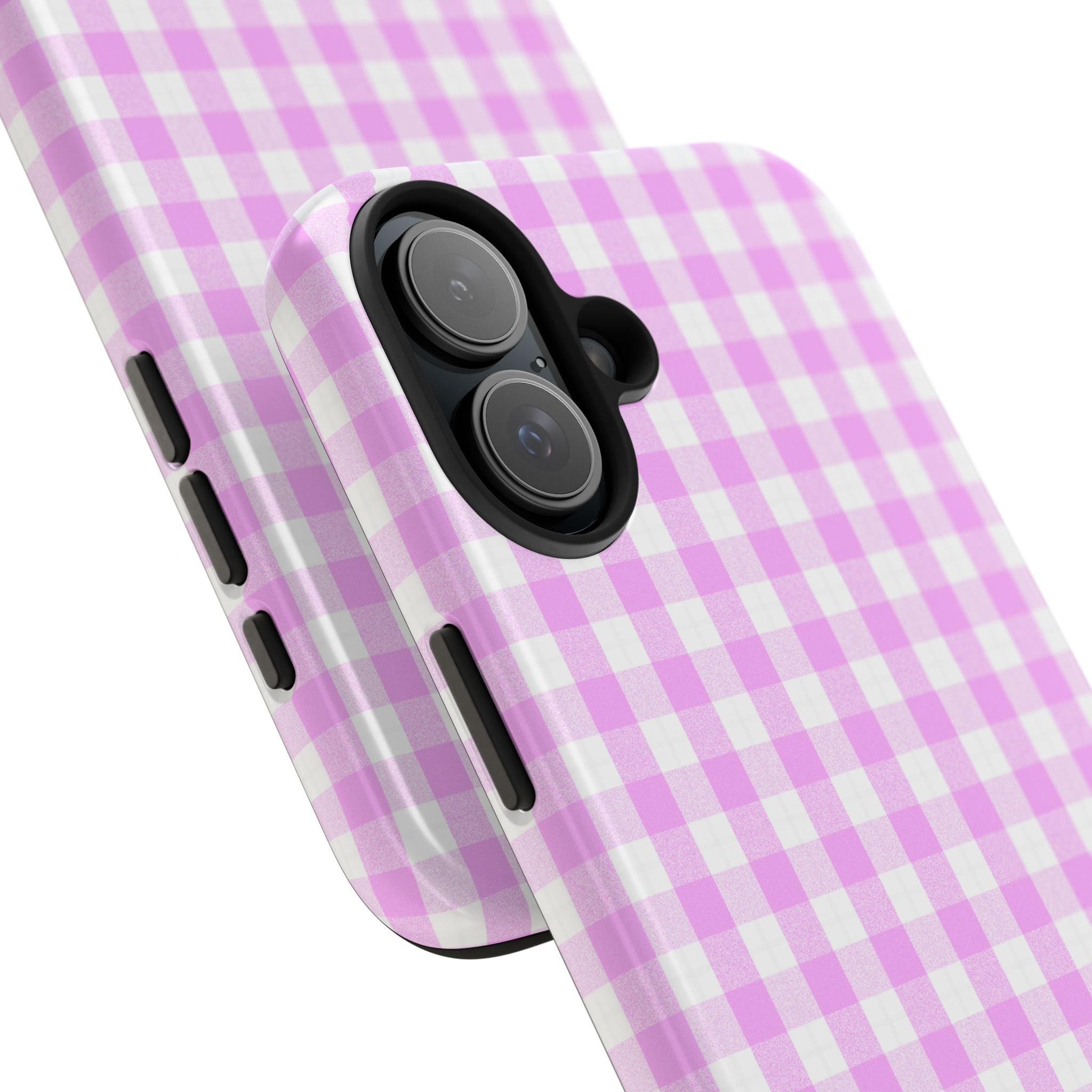 Pink Gingham Phone Case (Apple & Android)
