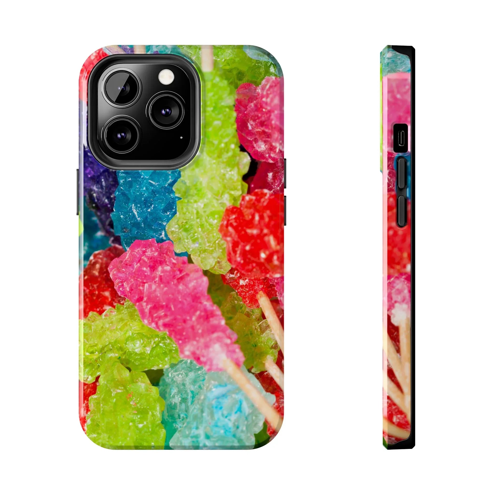 Rock Candy Phone Case (Apple & Android) - Pink Sweetheart
