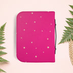 Gold Stars & Fushia Book Cover