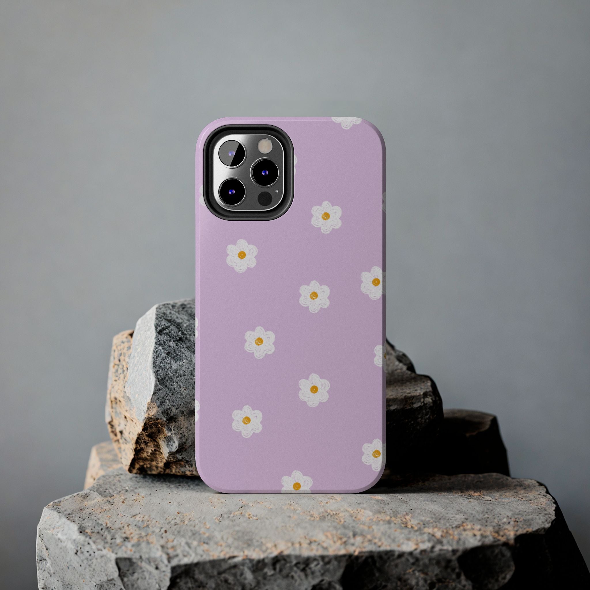 Purple and Mini Flowers Phone Case (Apple & Android)