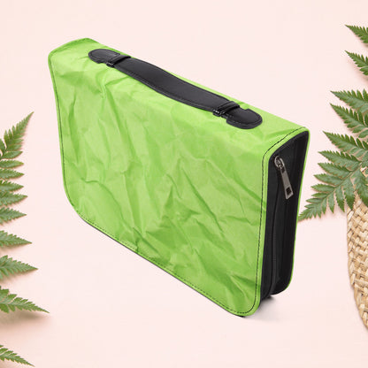 Wrinkled Apple Green Paper Book Cover