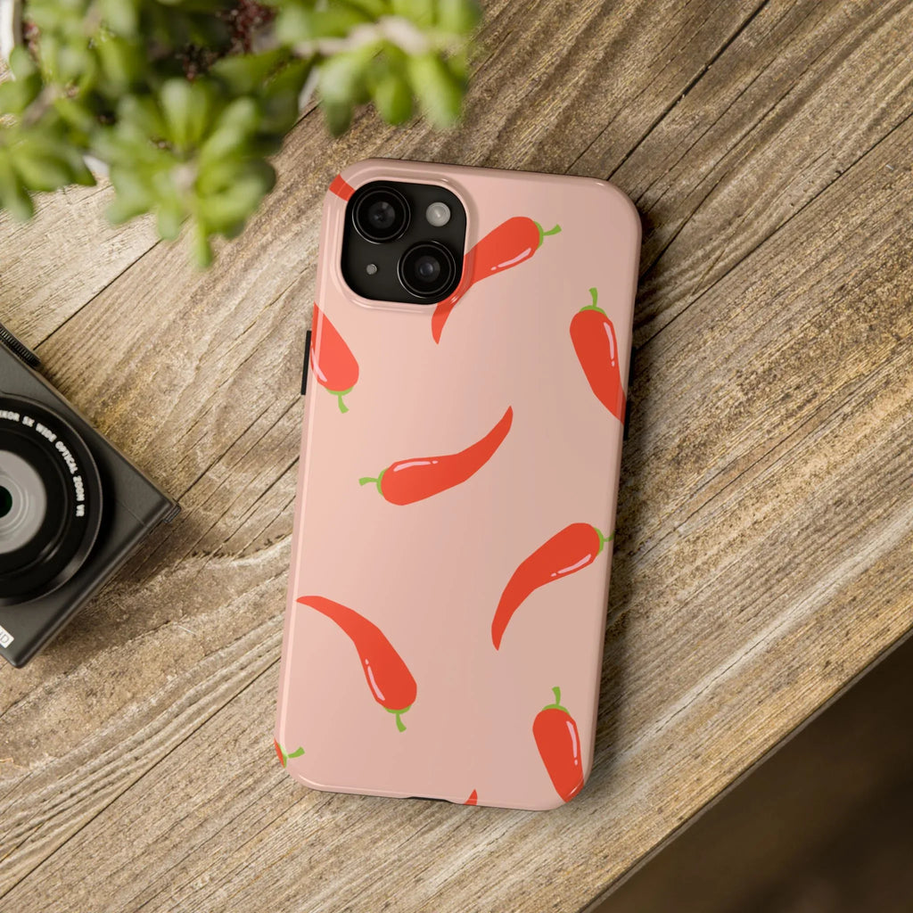 Caliente Chile Pepper Phone Case (Apple & Android) - Pink Sweetheart