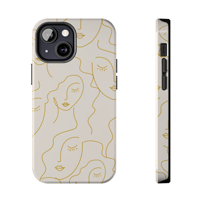 Minimalist Woman Phone Case