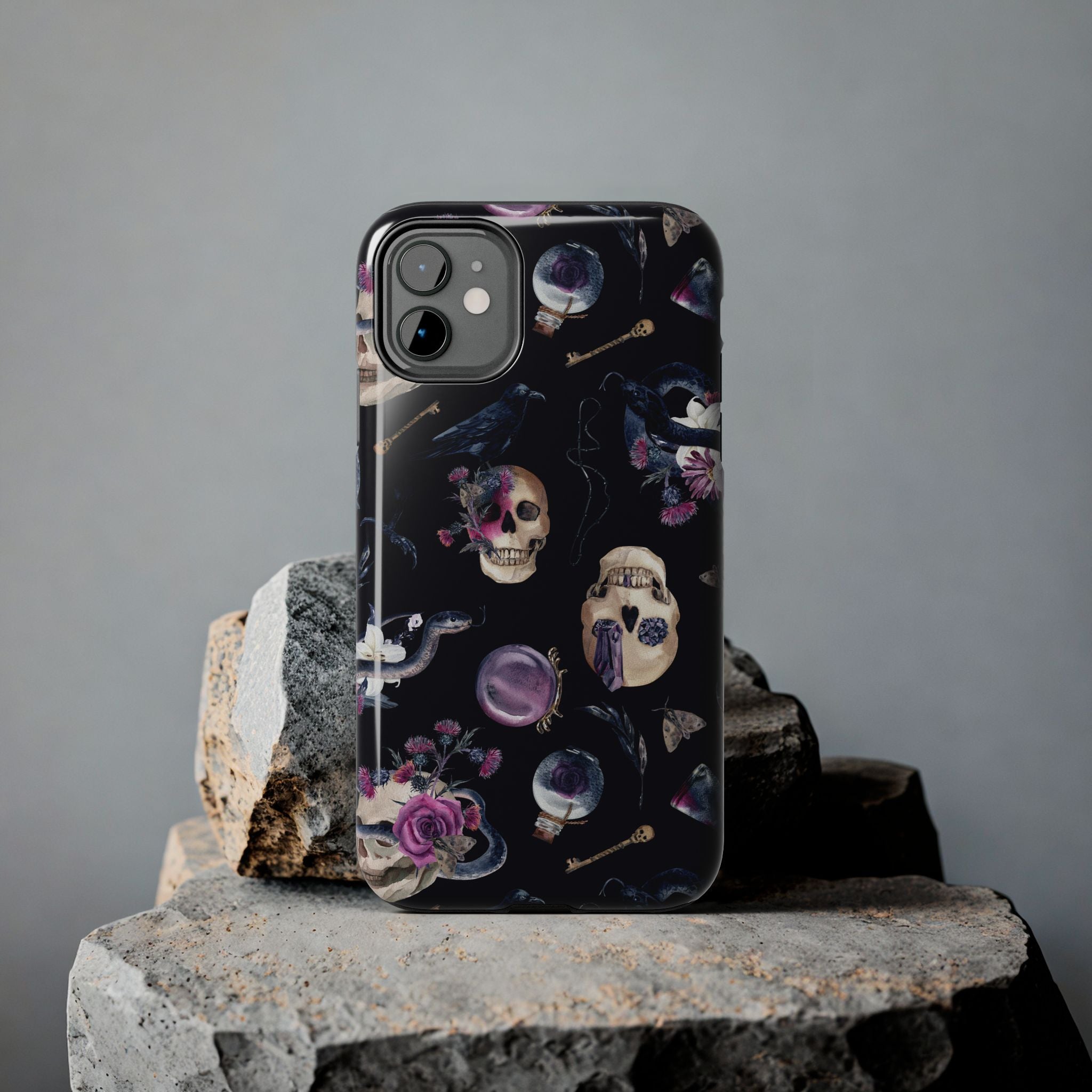 Gothic Witch Spells Phone Case (Apple & Android)