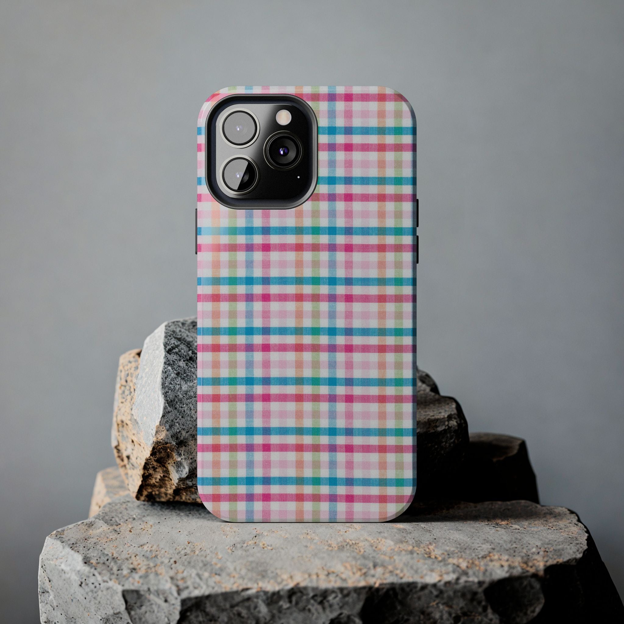 Checked Pattern Phone Case (Apple & Android)