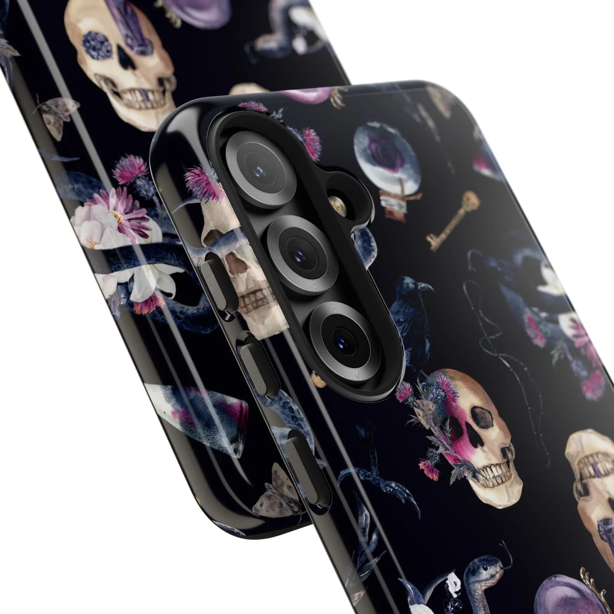 Gothic Witch Spells Phone Case (Apple & Android) - Pink Sweetheart