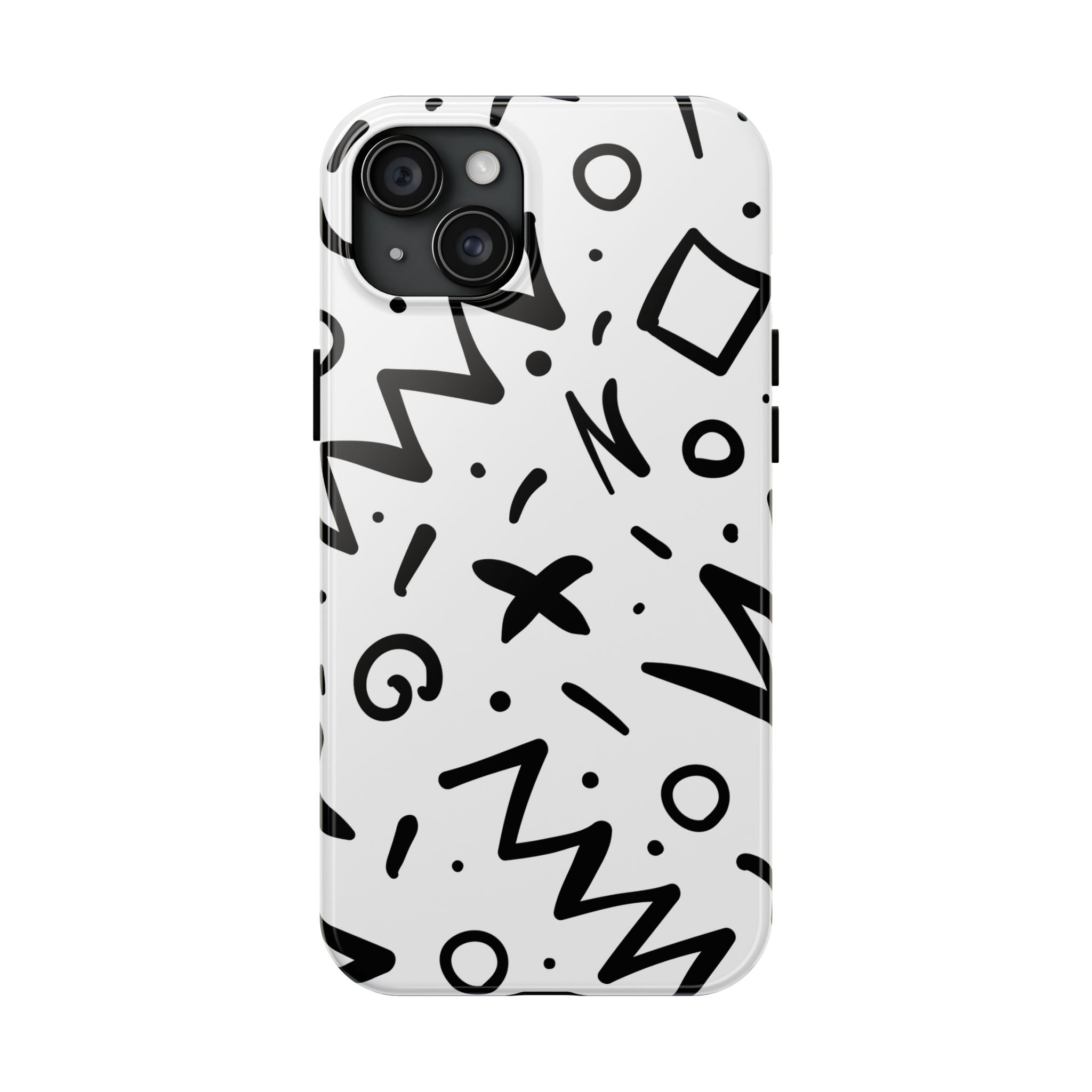 Abstract Memphis Pattern Phone Case (Apple & Android)