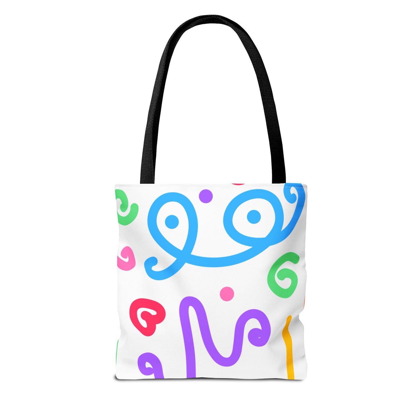 Colorful Doodles Tote Bag