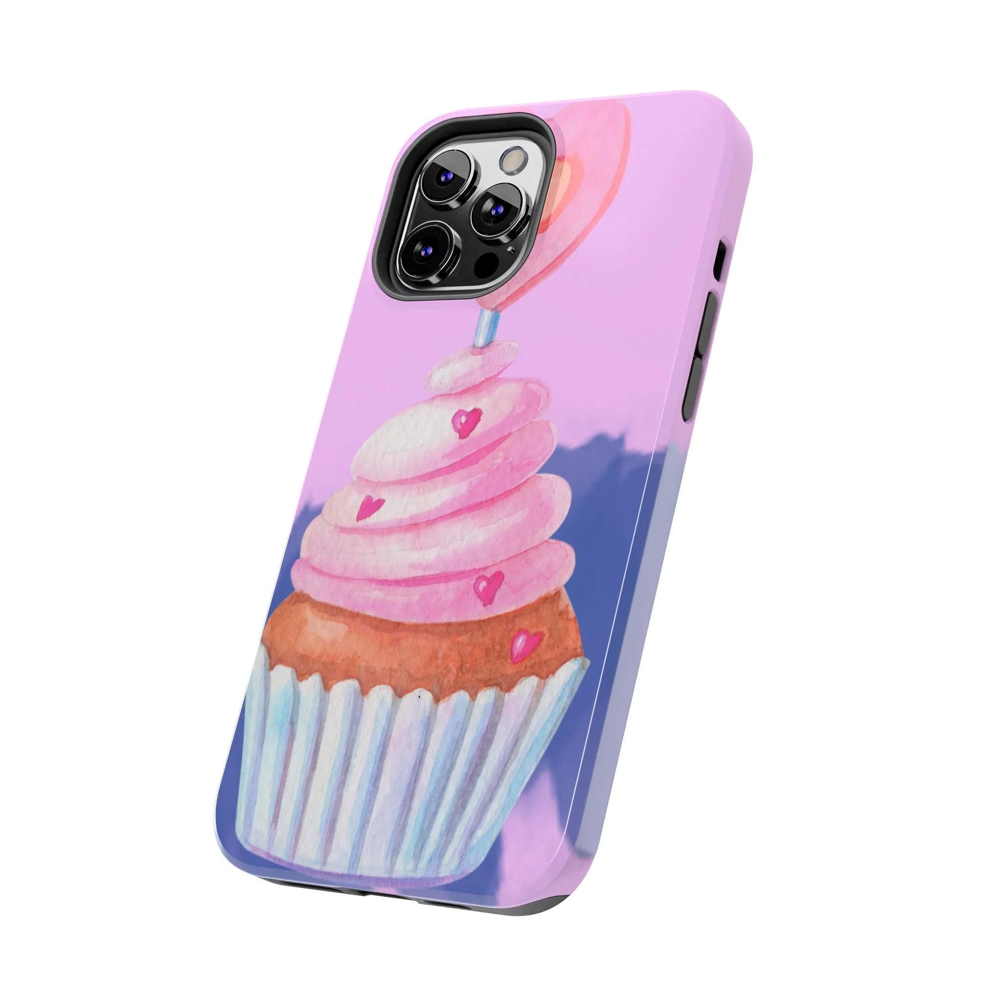 Cutie Cupcake Phone Case (Apple & Android) - Pink Sweetheart