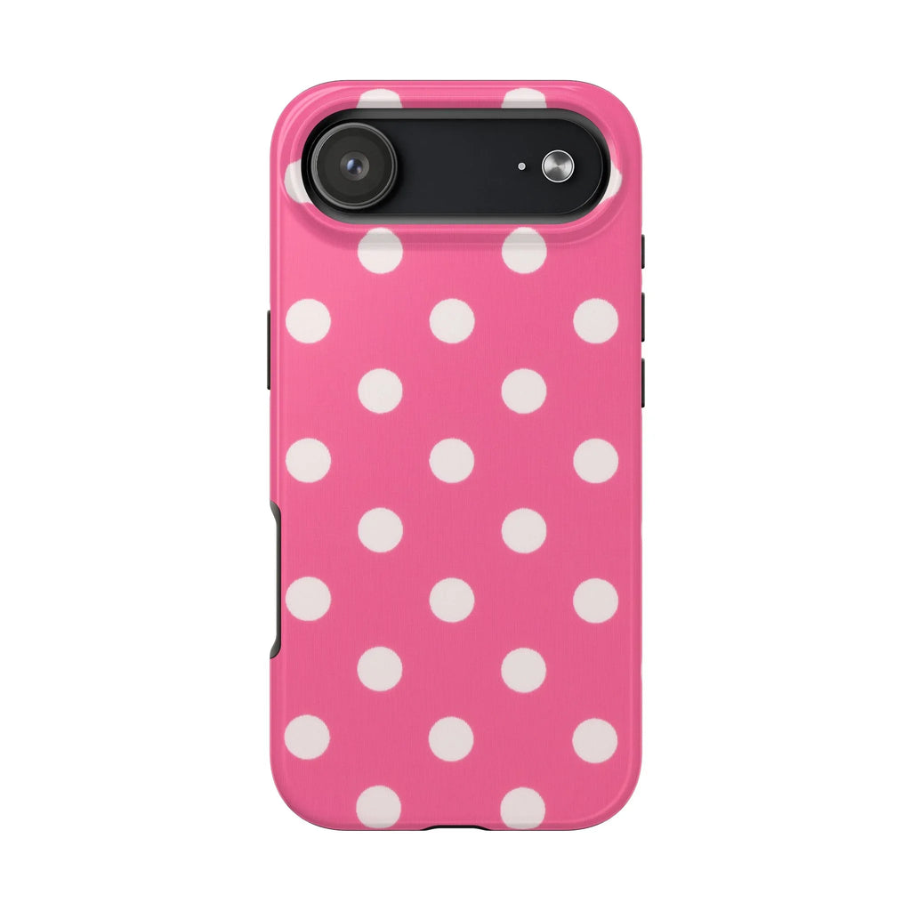 Pink Polka Dot Phone Case (Apple & Android) - Pink Sweetheart