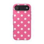 Pink Polka Dot Phone Case (Apple & Android) - Pink Sweetheart