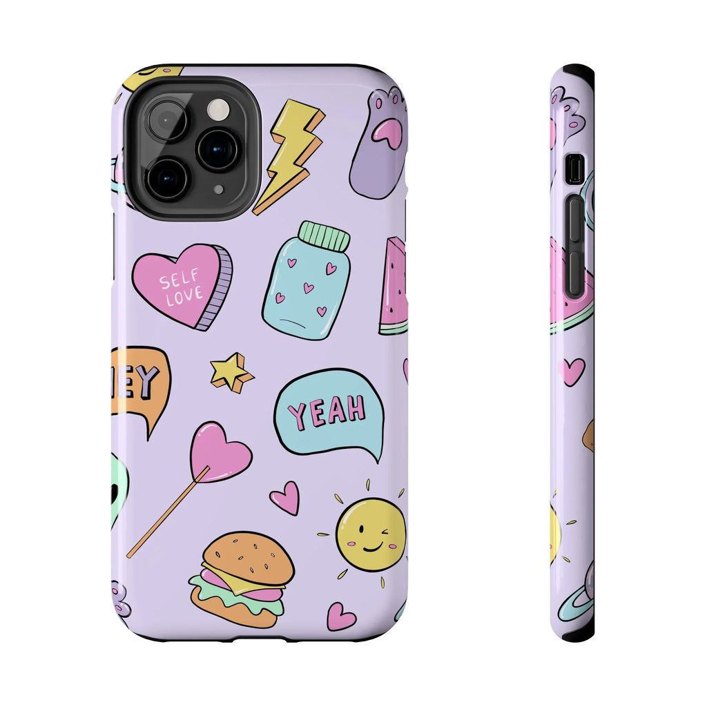Kawaii Cute Collection Phone Case (Apple & Android) - Pink Sweetheart