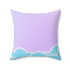Bouncy Clouds Square Pillow