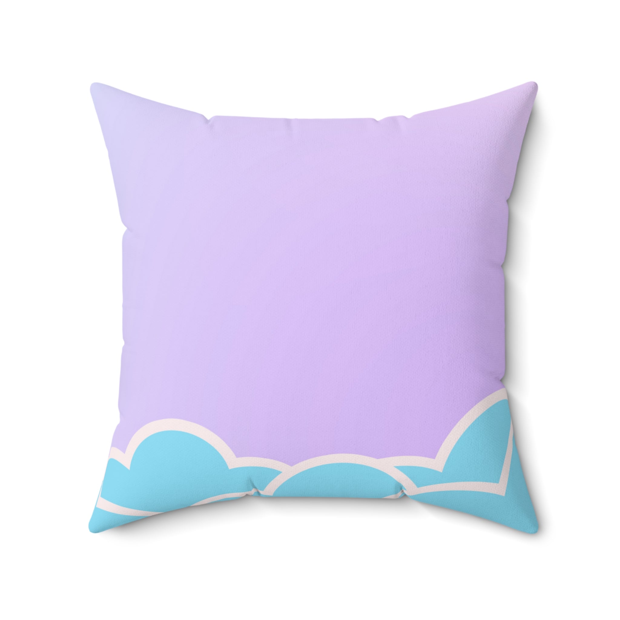 Bouncy Clouds Square Pillow