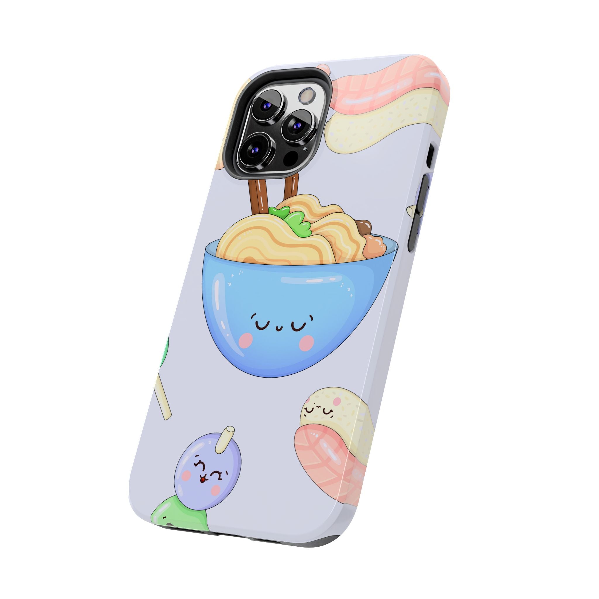 Kawaii Anime Snacks Phone Case (Apple & Android)