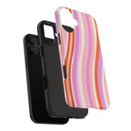 Wave Nostalgia Phone Case (Apple & Android) - Pink Sweetheart