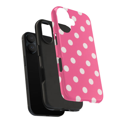 Pink Polka Dot Phone Case