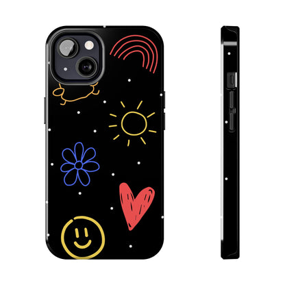 Draw Scribble Doodle Phone Case