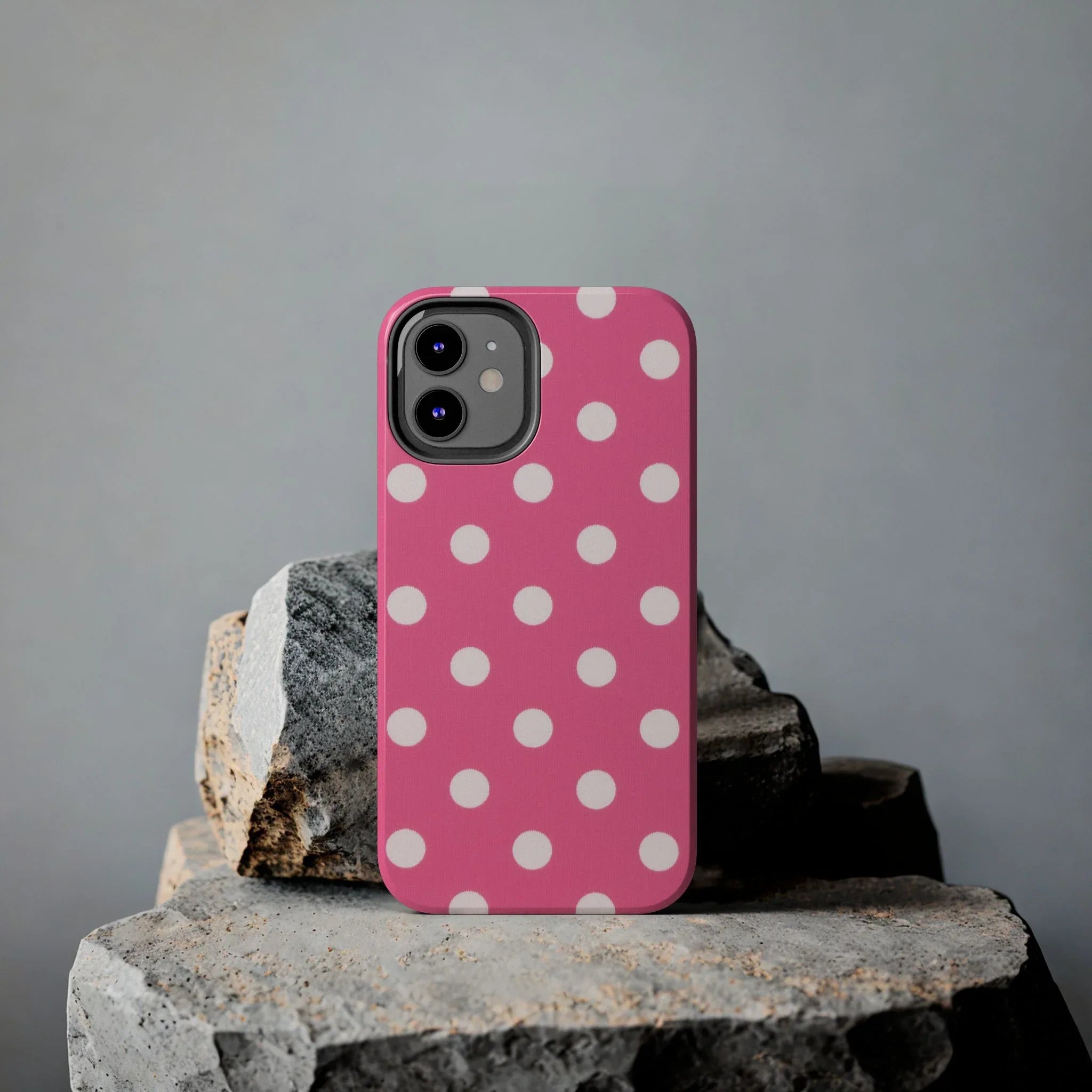 Pink Polka Dot Phone Case (Apple & Android) - Pink Sweetheart