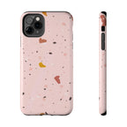 Pink Terrazzo Phone Case (Apple & Android) - Pink Sweetheart