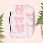 Girly Pink Ribbons Book Cover
