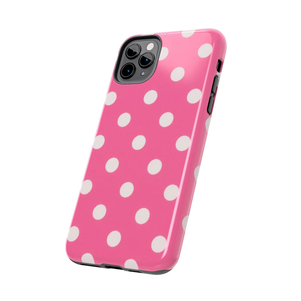 Pink Polka Dot Phone Case (Apple & Android) - Pink Sweetheart