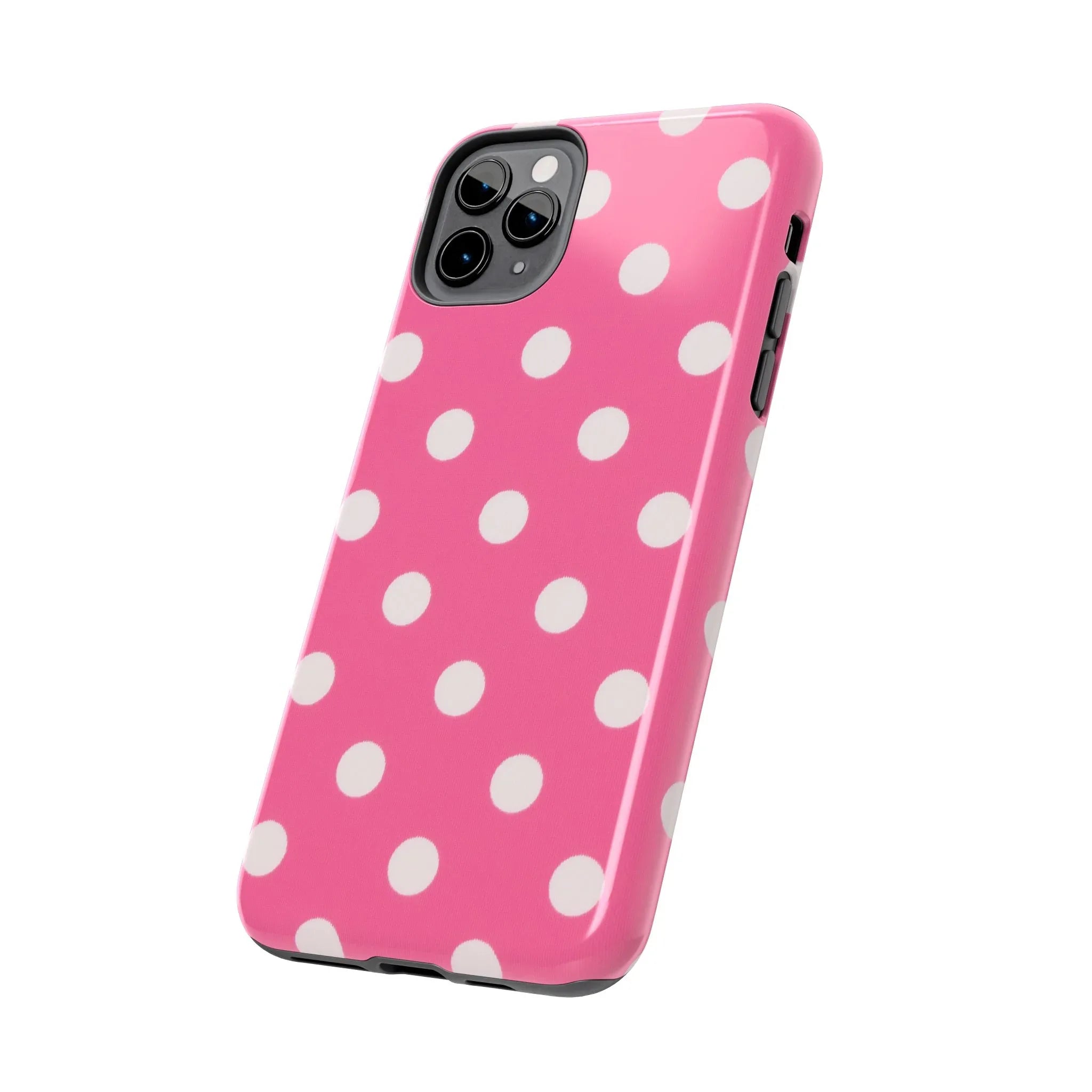 Pink Polka Dot Phone Case (Apple & Android) - Pink Sweetheart