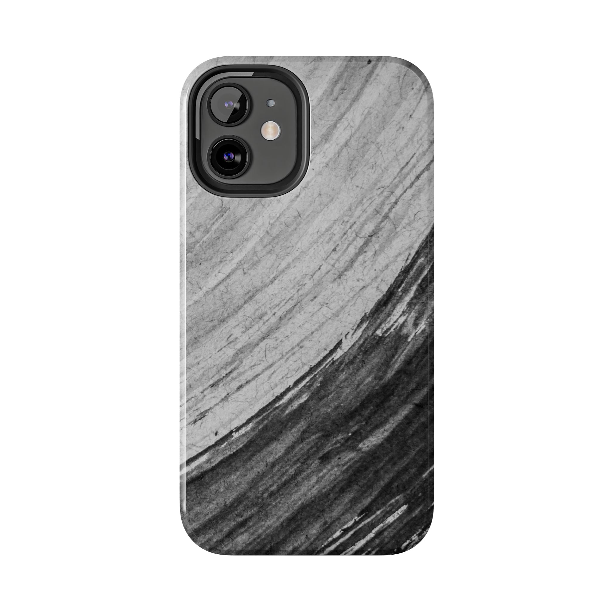 Black & Gray Phone Case (Apple & Android)