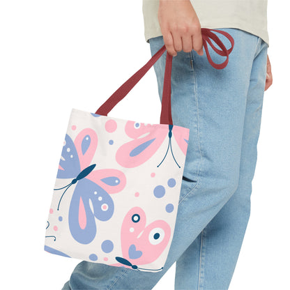 Pastel Butterlies Tote Bag