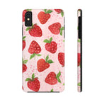 Cute Strawberries Phone Case (Apple & Android)