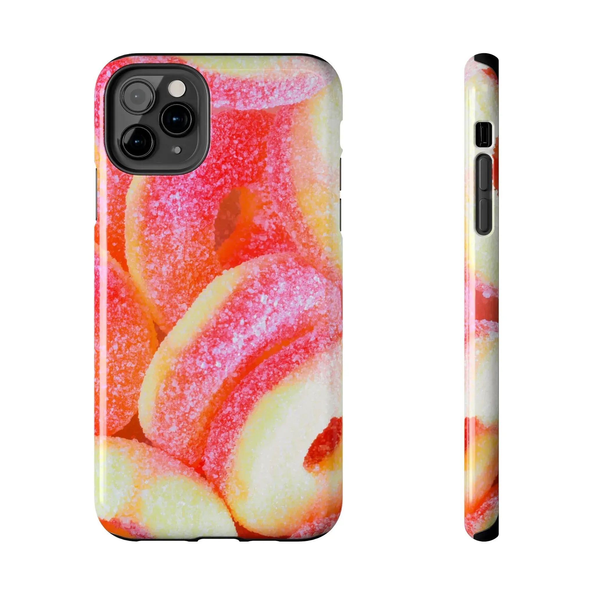 Sour Peach Ringz Phone Case (Apple & Android) - Pink Sweetheart