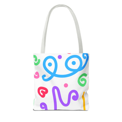 Colorful Doodles Tote Bag