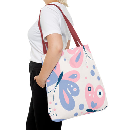 Pastel Butterlies Tote Bag