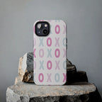 XOXO Phone Case (Apple & Android) - Pink Sweetheart