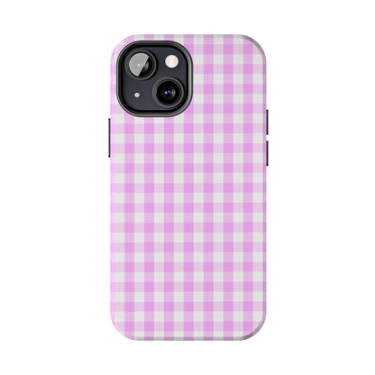 Pink Gingham Phone Case