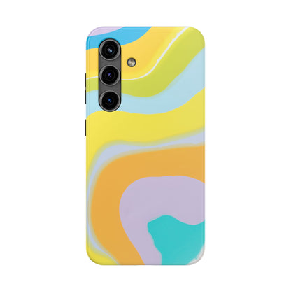 Colorful Pastel Marble Pattern Phone Case