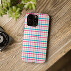 Checked Pattern Phone Case (Apple & Android)