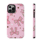 Pretty Pink Bows Phone Case (Apple & Android) - Pink Sweetheart